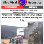 Pengusaha Tengteng di Pasir Limus Diduga Kebal Hukum, Terus Gunakan Tabung Gas 3 Kg