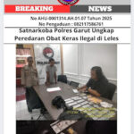 Satnarkoba Polres Garut Ungkap Peredaran Obat Keras Ilegal di Leles