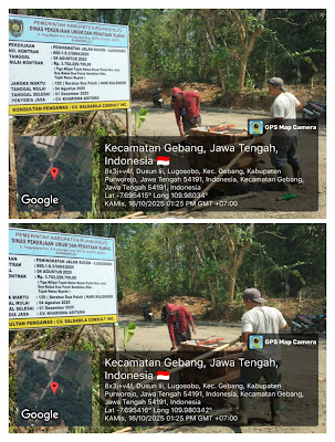 Tanpa Mesin Molen dan Nihil APD, Pelaksana Proyek Peningkatan Jalan Sucen-Logosobo Terkesan Alergi Dengan Wartawan