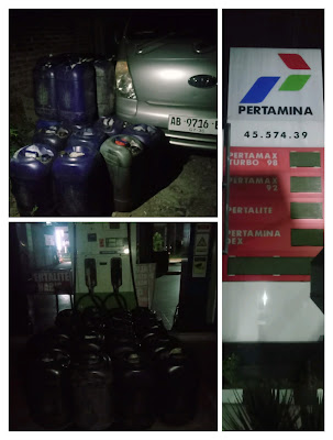 Paguyuban Mafia BBM Jenis Pertalite Menguras di SPBU 45.574.39 Klaten, Penjualan Pakai Jerigen Terungkap